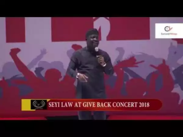 Video: Seyi Law Performs at Ooni Give Back Concert 2018
